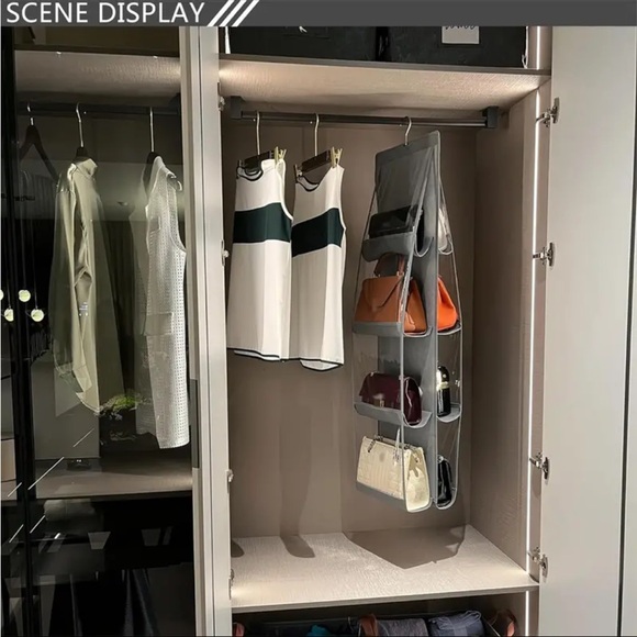 Closet Bag Organizer (Gray) - Picture 5 of 7